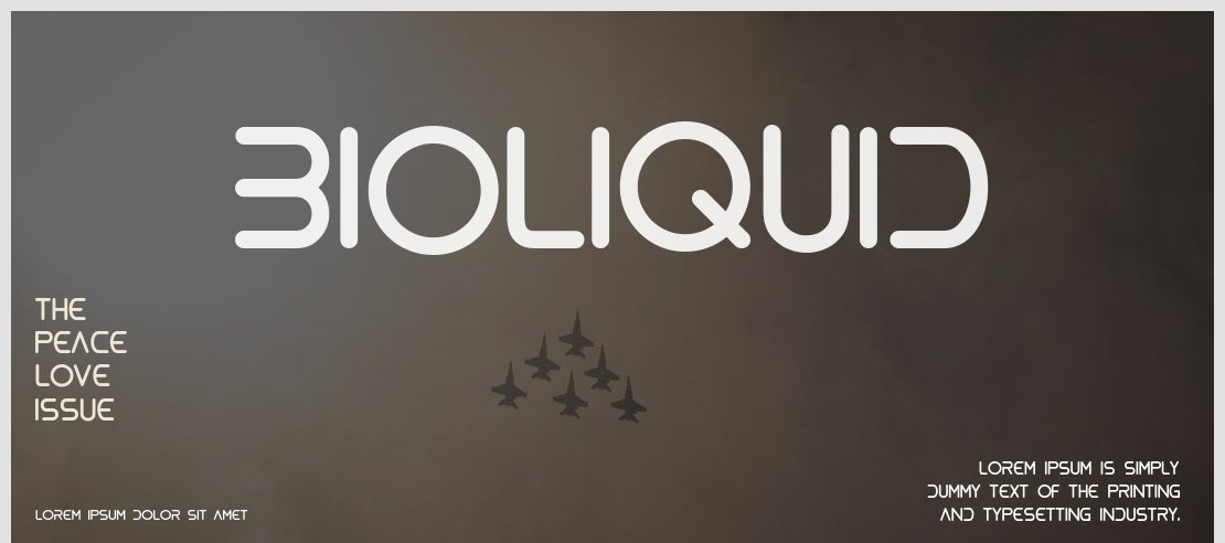 bioliquid Font