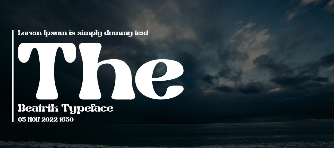 The Beatrik Font