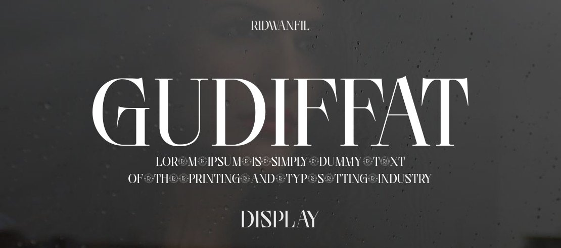 Gudiffat Font