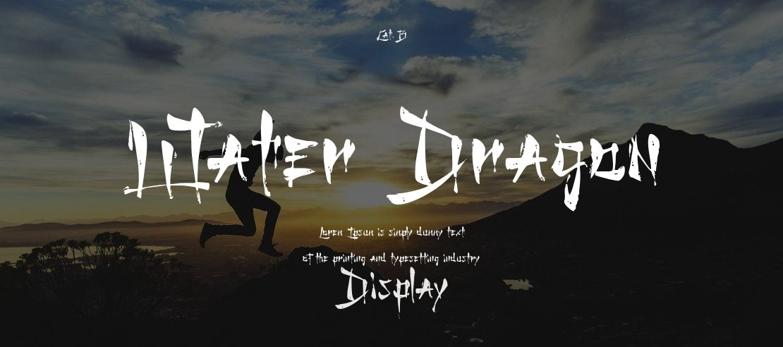 Water Dragon Font