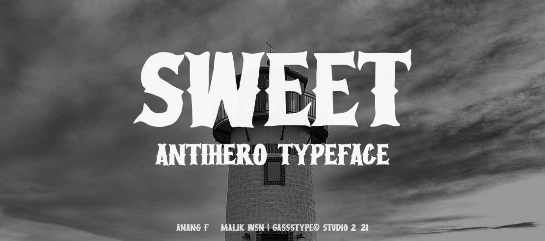 Sweet Antihero Font