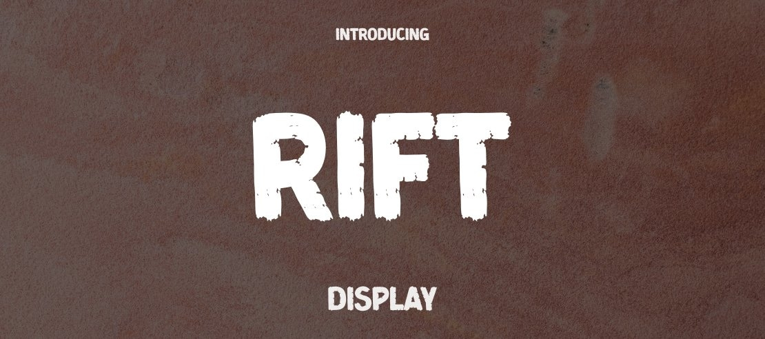 Rift Font