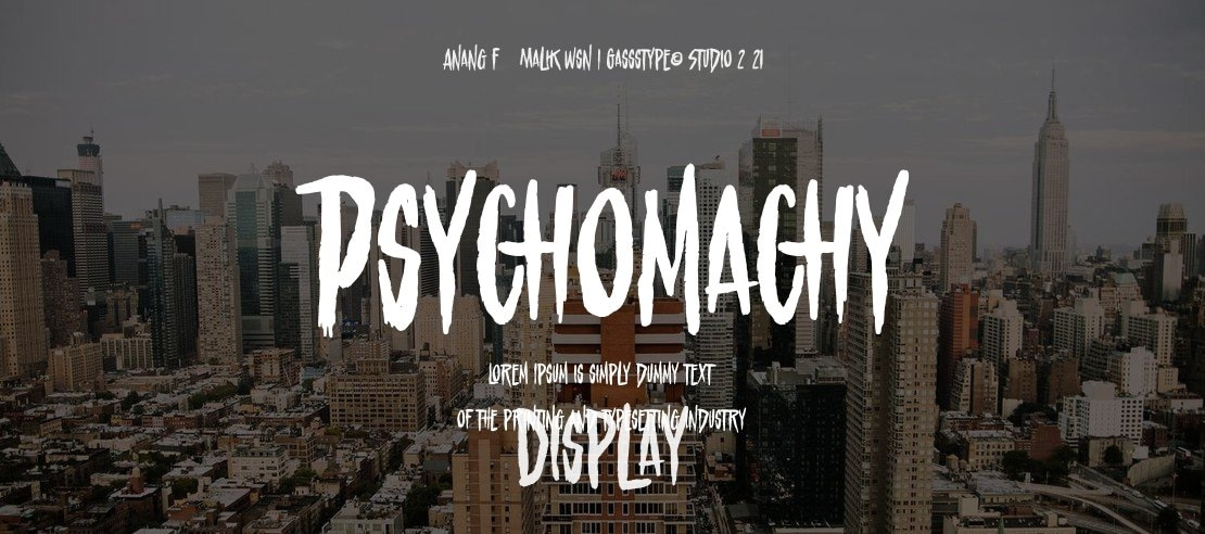 Psychomachy Font