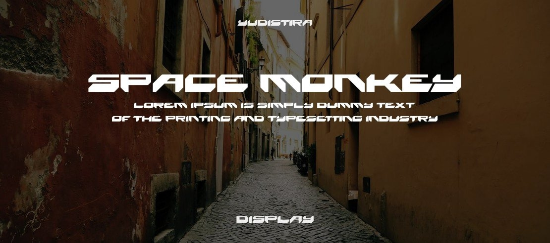 Space Monkey Font