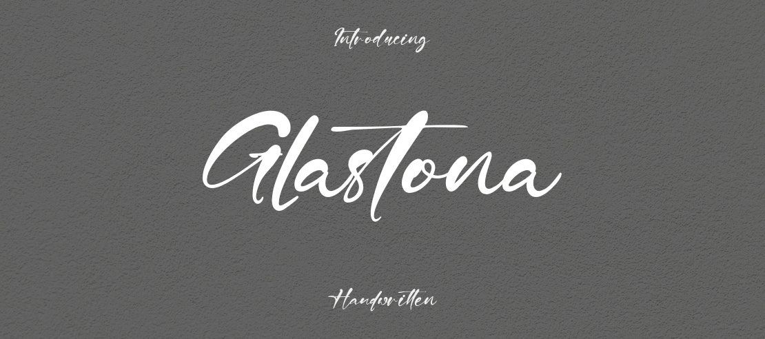 Glastona Font