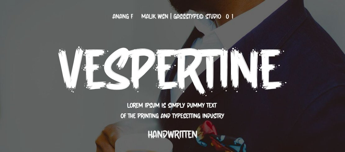 Vespertine Font