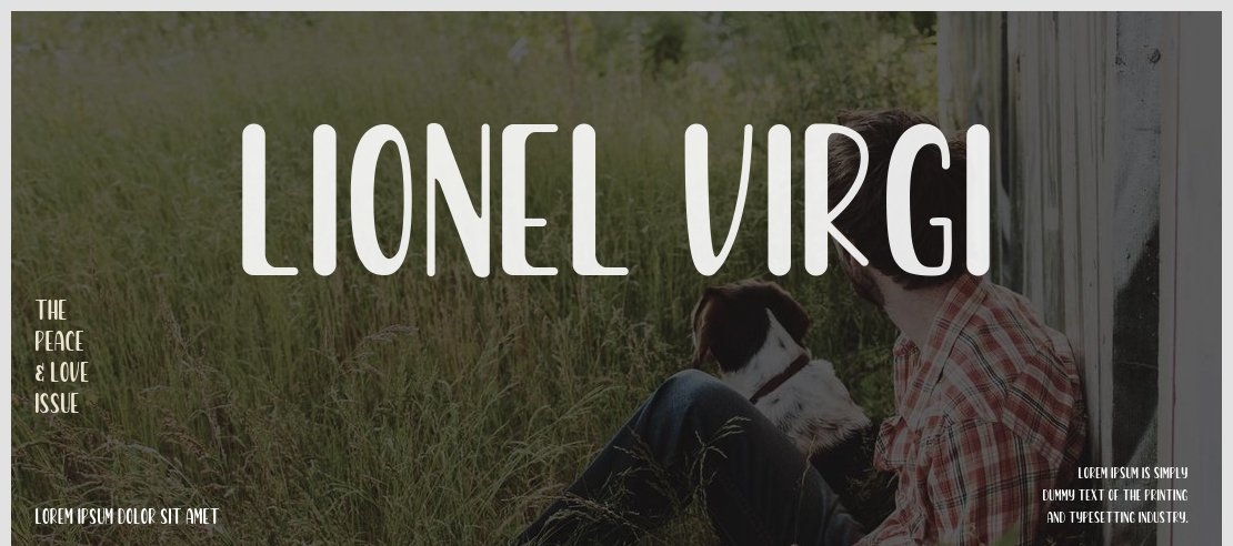 LIONEL VIRGI Font