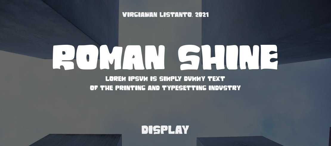 ROMAN SHINE Font