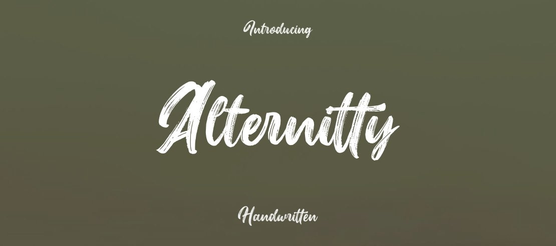 Alternitty Font