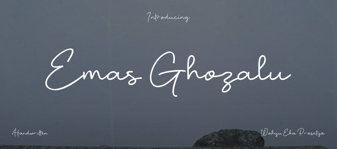 Emas Ghozalu Font