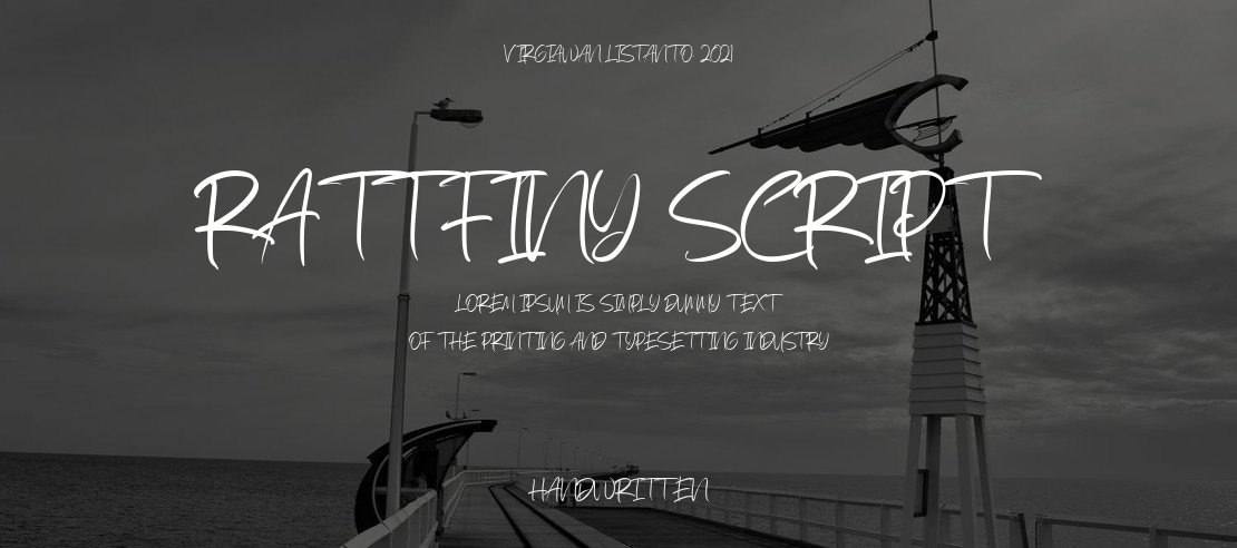 Rattfiny Script Font