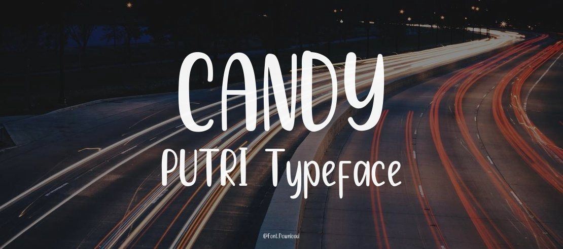 CANDY PUTRI Font