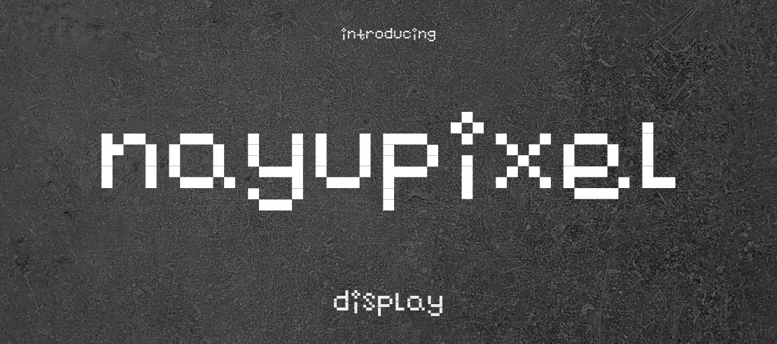 Nayupixel Font