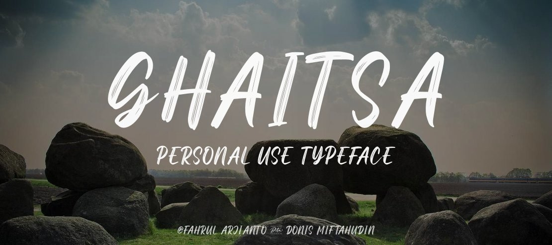 Ghaitsa Personal Use Font