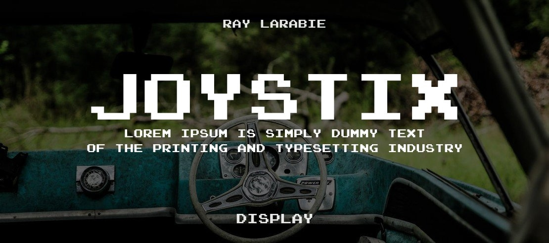 Joystix Font