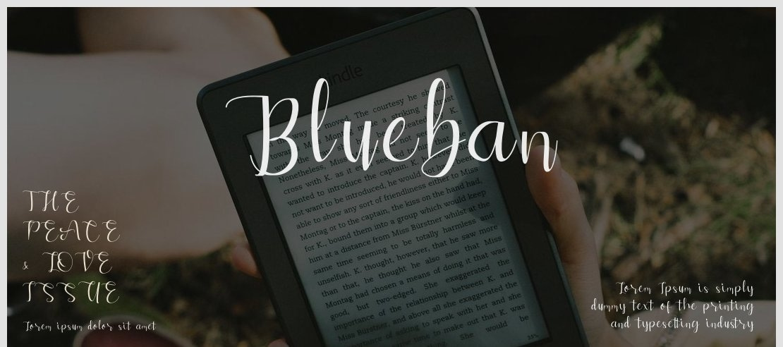 Blueban Font