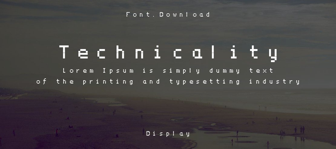 Technicality Font Family