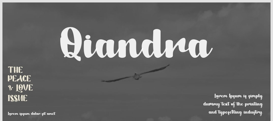 Qiandra Font Family