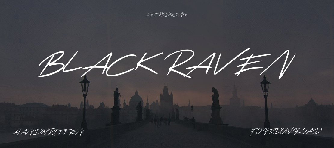 Black Raven Font