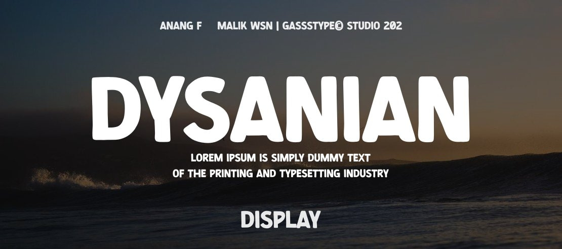 Dysanian Font