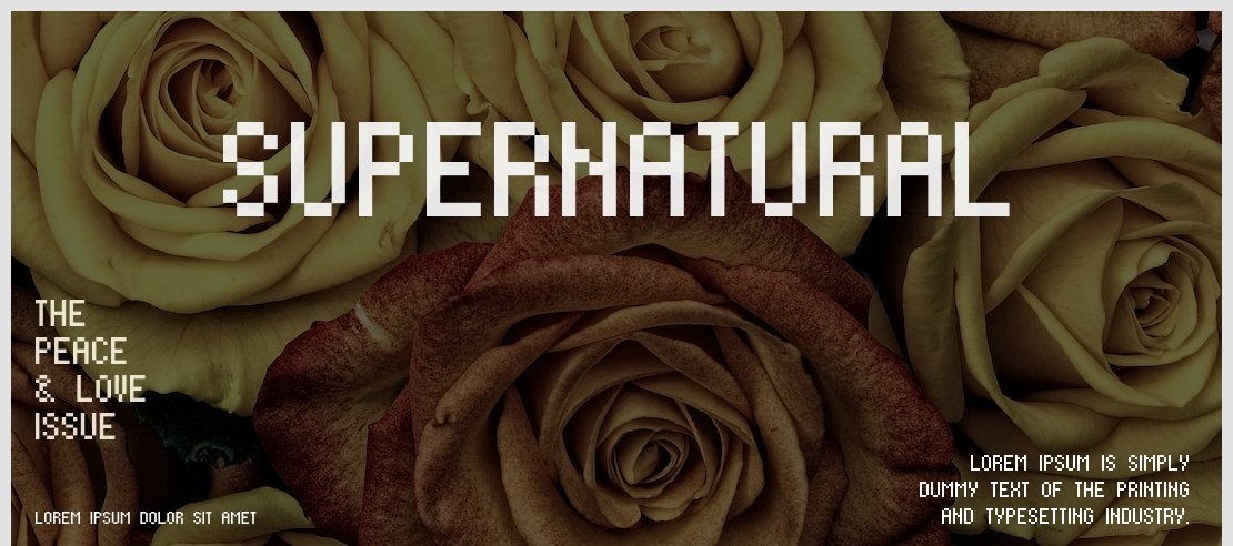 Supernatural Font Family