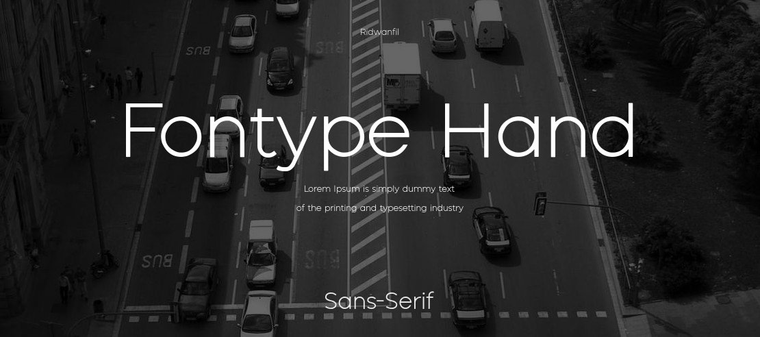 Fontype Hand Font