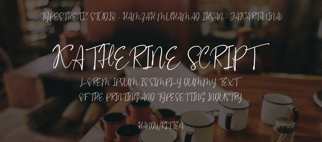 Katherine Script Font