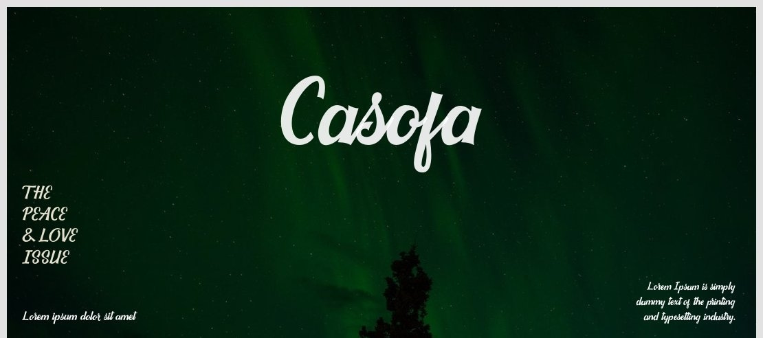 Casofa Font