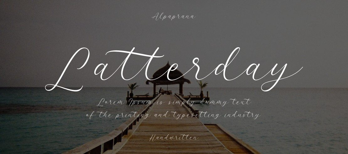 Latterday Font