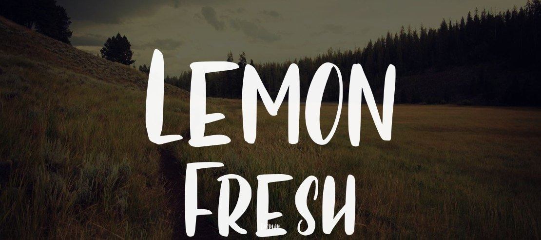 Lemon Fresh Font