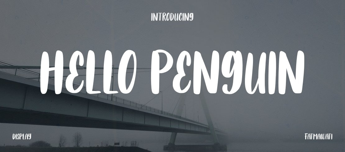 Hello Penguin Font