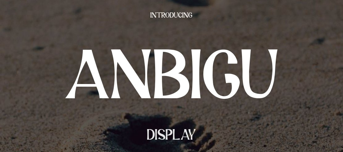 Anbigu Font