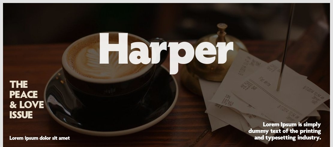 Harper Font