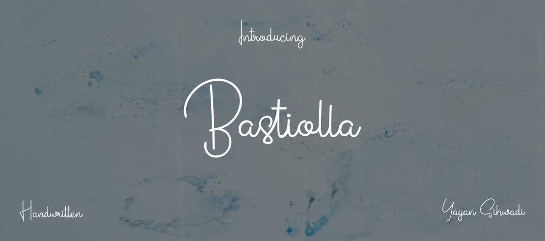 Bastiolla Font