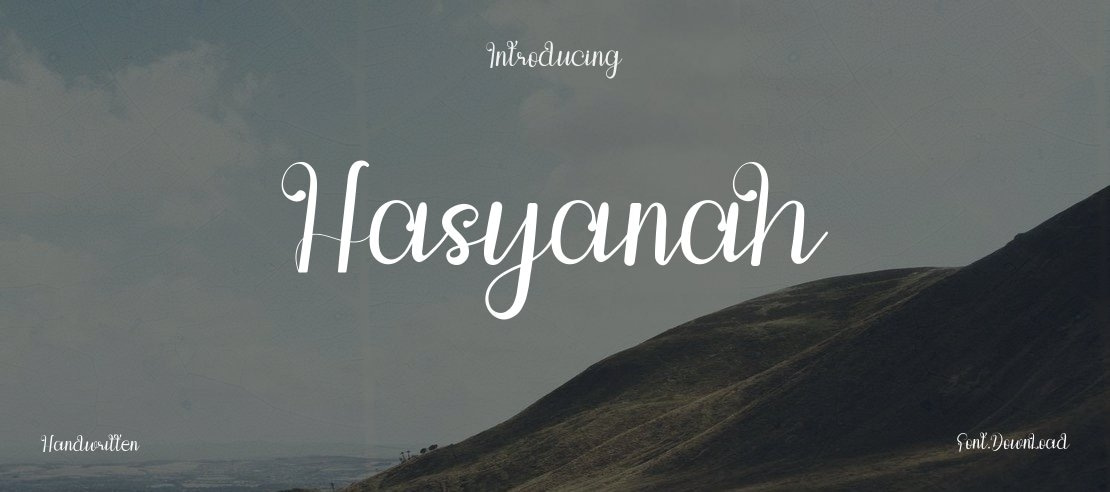 Hasyanah Font