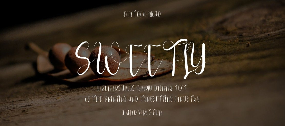 Sweetly Font