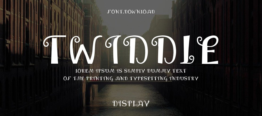 Twiddle Font