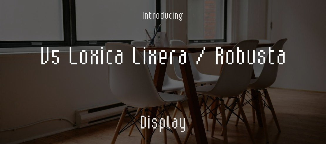 V5 Loxica Lixera / Robusta Font Family