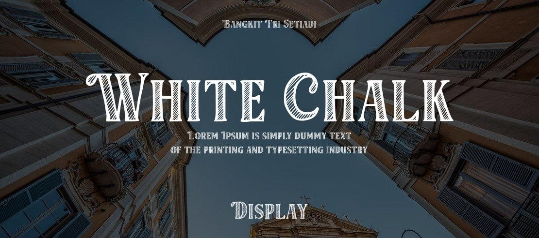 White Chalk Font