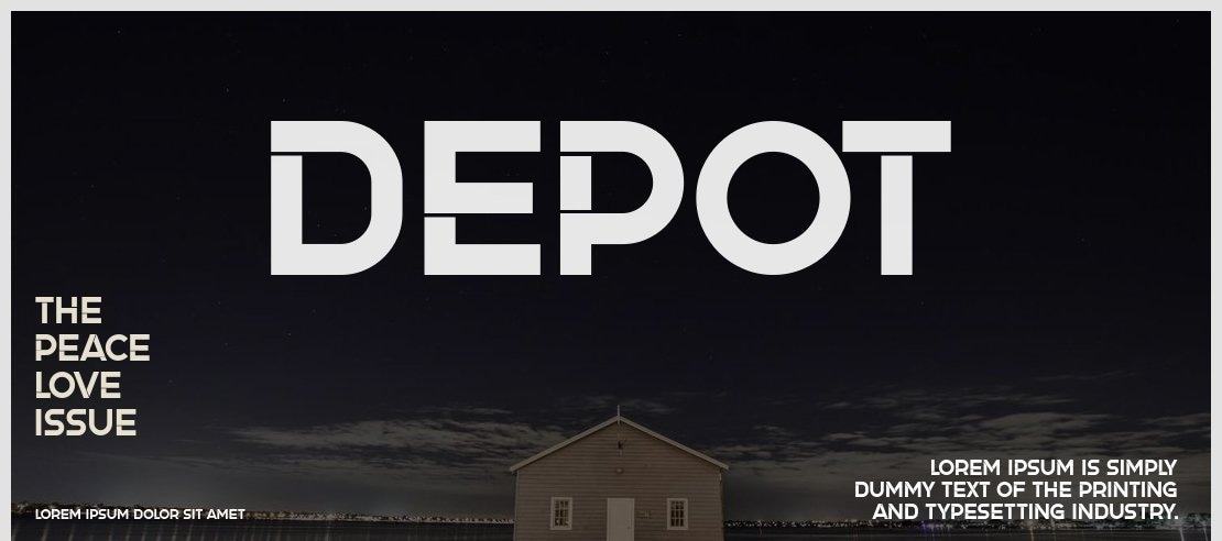 Depot Font
