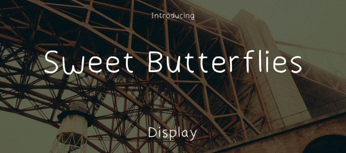 Sweet Butterflies Font