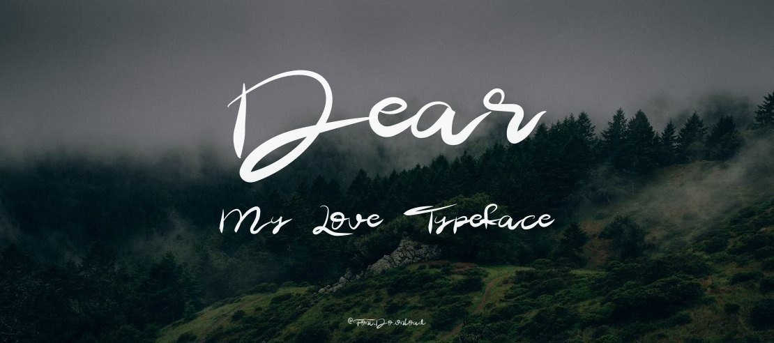 Dear My Love Font