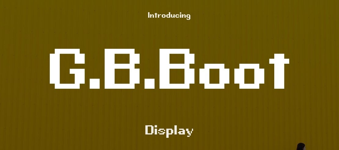 G.B.Boot Font