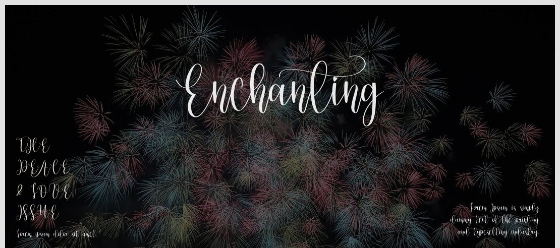 Enchanting Font
