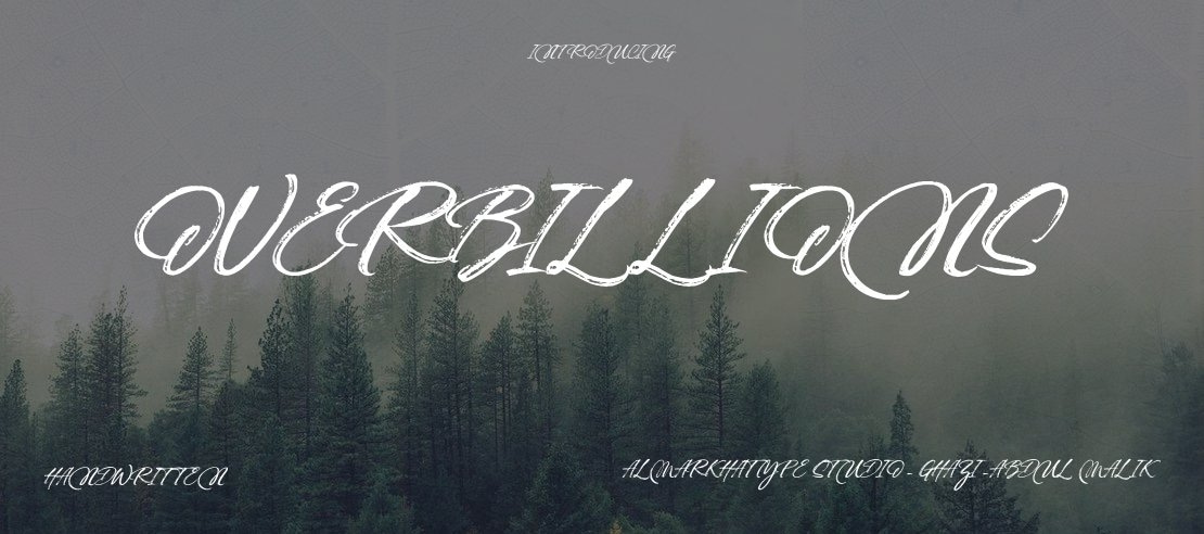 Overbillions Font