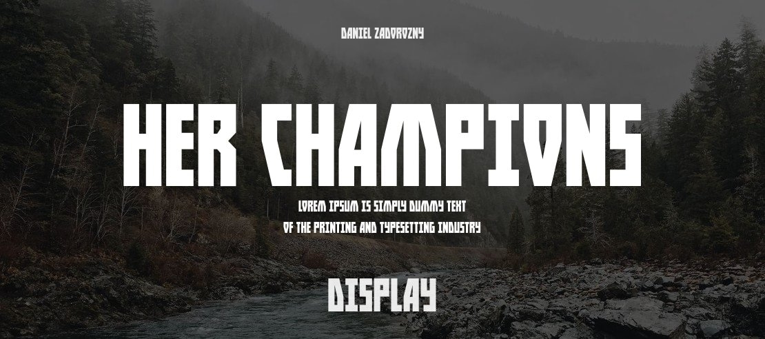 Her Champions Font Family