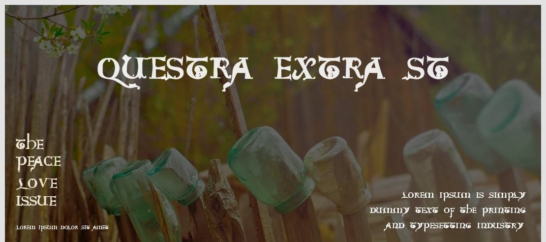 Questra Extra ST Font