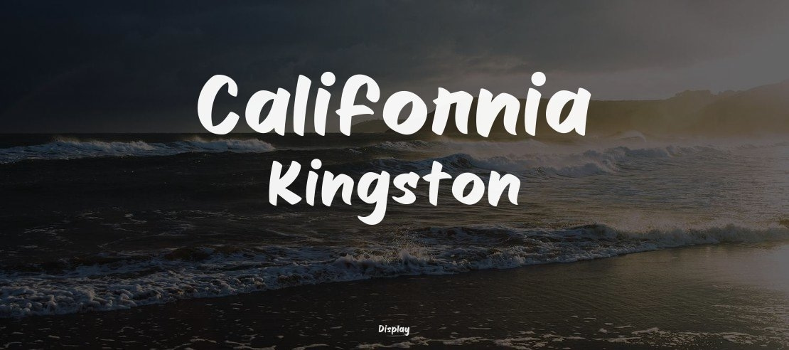 California Kingston Font