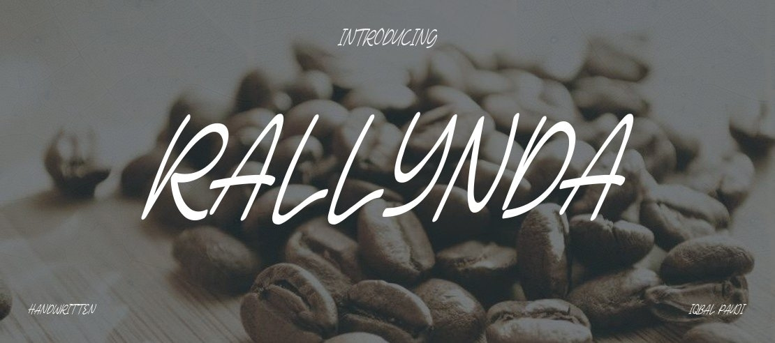 Rallynda Font