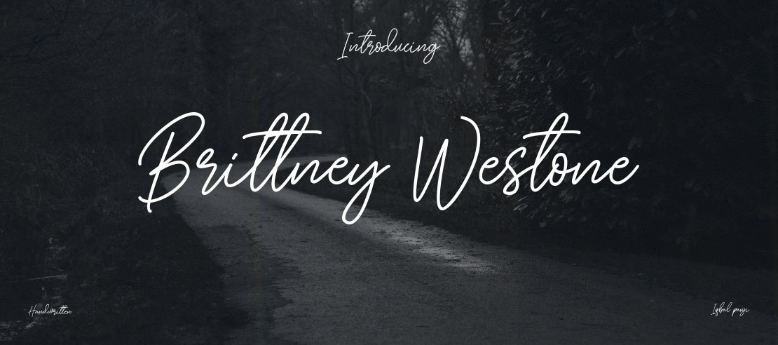 Brittney Westone Font